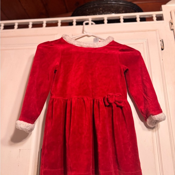 GYMBOREE holiday velvet dress size 5 toddler - Picture 4 of 8